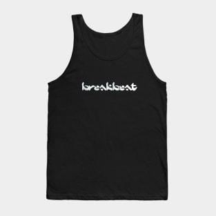 BREAKBEAT WHITE Tank Top